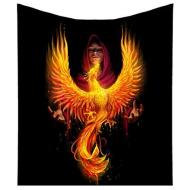 Anne Stokes Phoenix Rising Blanket