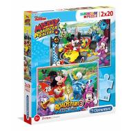 Mickey And The Roadster Racers 2 x 20 pezzi (7034)