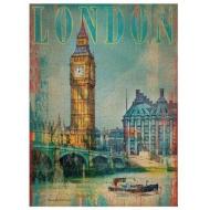 London - 500 pezzi Legno (37035)