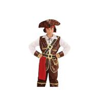 Costume Capitano Pirata 5-7 anni