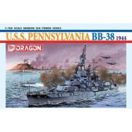  U.S.S. Pennsylvania Bb-38 1944 (Upograded Version)