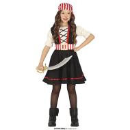 Costume Corsaro Bambina 5 - 6 Anni (81050)