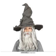 Cappello Stregone Grigio Per Bambini (13054)
