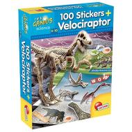 Piccolo Genio Dino 100 Stickers Velociraptor (60580)