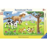 Puzzle animali 15 pezzi (060665)