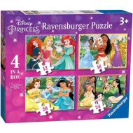Principesse Disney Puzzle 4 in a box (3079)