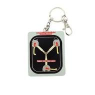 Bttf Flux Capacitor Metal Keychain