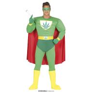 Costume Supereroe Marijuana Adulto 46 - 48  (S) (88081)