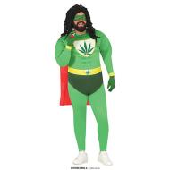 Costume Superheroe Marihuana Adulti 54 - 56  (Xl) (88082)