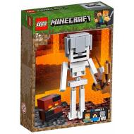 Maxi-figure Minecraft dello Scheletro con cubo di magma - Lego Minecraft (21150)