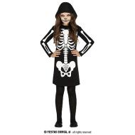 Costume Scheletro Bambina 10-12 Anni (78095)