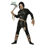 Costume Ninja Fantasma Bambino Taglia 5-6 Anni (83098)