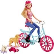 Barbie pedala coi cuccioli (CLD94)