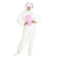 Costume Adulto coniglio bianco peluche