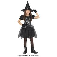 Costume Argento Da Strega Bambina 5-6 Anni (78107)