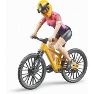 Mountain Bike con ciclista (63111)