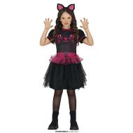 Costume Da Gattina Nero Bambina 10 - 12 Anni (81113)