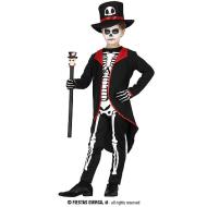 Costume Bambino Scheletro Elegante 3-4 Anni (78125)