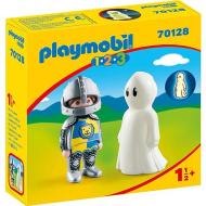 Playmobil Cavaliere con fantasma 1.2.3