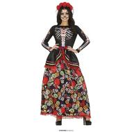 Costume Catrina Adulto Xl 44-46 (84132)