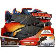 Sdentato Toothless nero con missili – Action Dragons