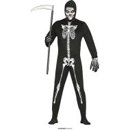 Costume Scheletro Adulto Taglia Xl 54-56 (84137)