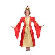 Costume principessa rossa tg.VII 11-13 anni (68139)