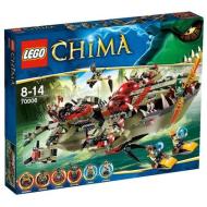 La nave Coccodrillo di Cragger - Lego Legends of Chima (70006)