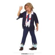 Costume Scolaro Zombie Bambino 10-12 Anni (77145)
