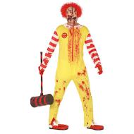 Clown Hamburger Adulto Taglia Xl 54-56 (84150)