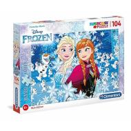 Frozen Glitter Puzzle 104 pezzi (20153)
