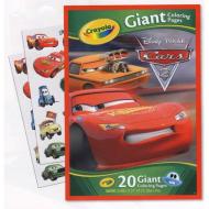 Maxi Pagine da Colorare e Adesivi Cars 2
