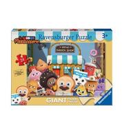 Puzzle I puffi Collezione 24 Giant Pavimento 24 Pezzi 031375 di Ravensburger