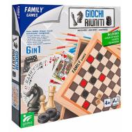 Giochi Riuniti 6 In 1 In Legno (41159)