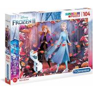 Puzzle 104 Brilliant Frozen 2