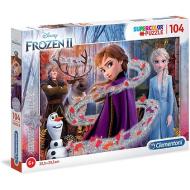 Puzzle 104 Glitter 1 Frozen 2
