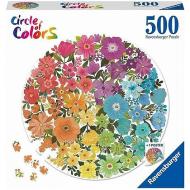 Fiori - Puzzle 500 pezzi Round (17167)