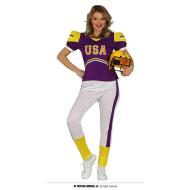 Costume Giocatrice Di Rugby 38 40 (79170)