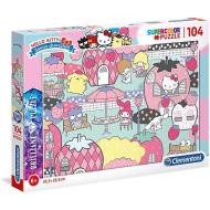 Puzzle 104 Brilliant Hello Kitty