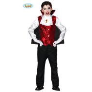 Costume Vampiro Conte Dracula Bambino Taglia 3-4 Anni (83172)