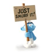 Smurf Just Smurf It Sign Statue