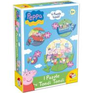 Peppa Pig puzzle tondo tondo (41817)