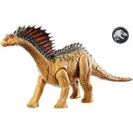 Jurassic World Amargasauro Super Attacco Doppio con 2 Pulsanti di Attivazione Dinosauro (GFH09)