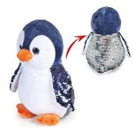 Pinguino 25 cm Paillettes reversibili (25183)