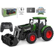 Rc Trattore Verde Con Luce 27cm (510310)