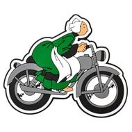 Becassine: Plastoy - Calamita Con La Moto