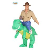 Costume Let Me Go Dinosauro Gonfiabile Uomo Donna Taglia L (88207)
