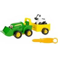 Trattore Con Rimorchio Da Montare John Deere (JH42090)
