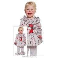 Costume Baby Clown Cattivo 2-3 Anni (78209)