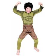 Costume Hulk con muscoli taglia M